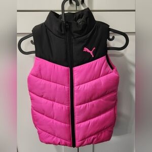 Puma Pink and Black Athletic Vest (Like New)